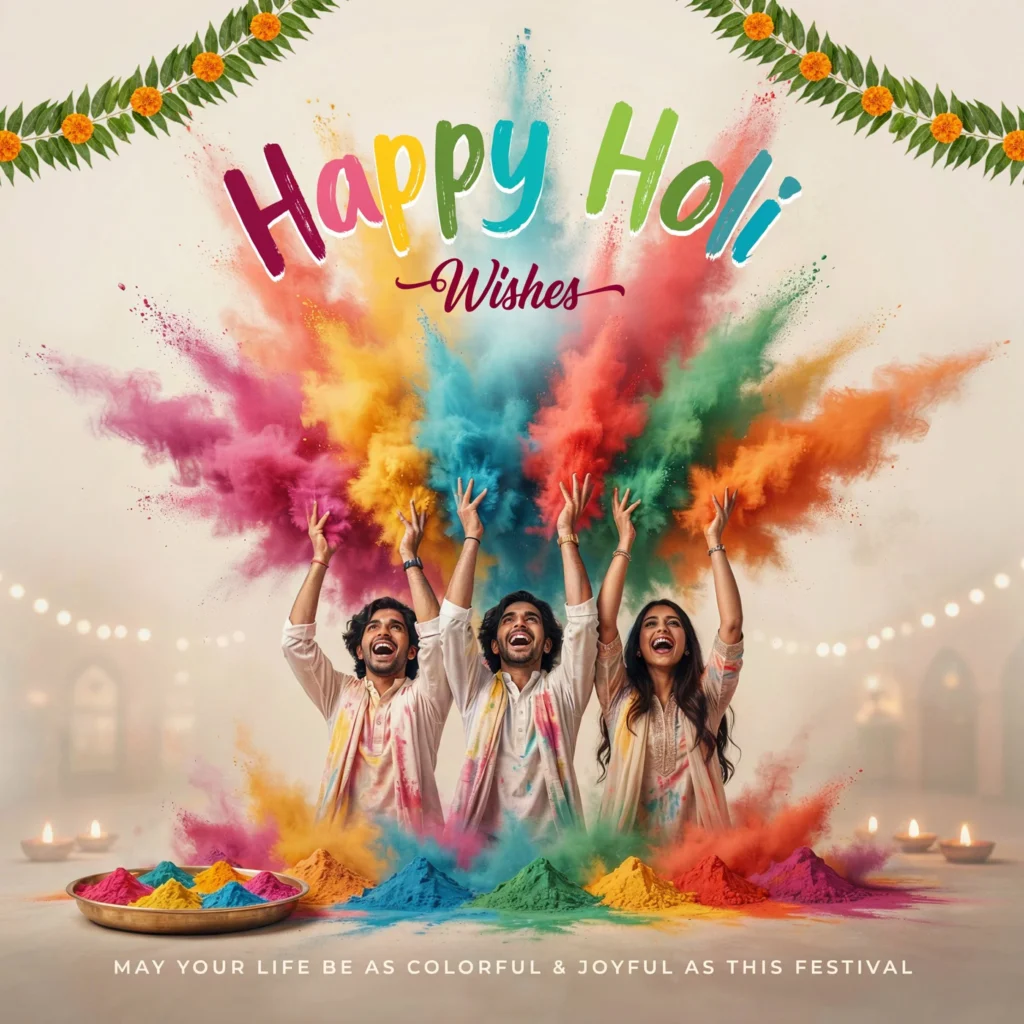  Celebration Happy Holi Wishes