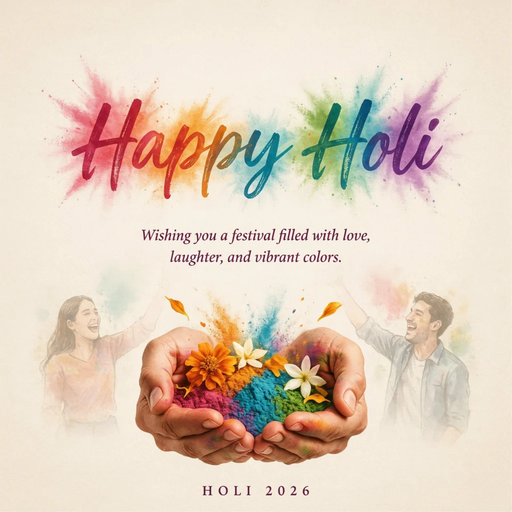 Heartfelt Happy Holi Wishes