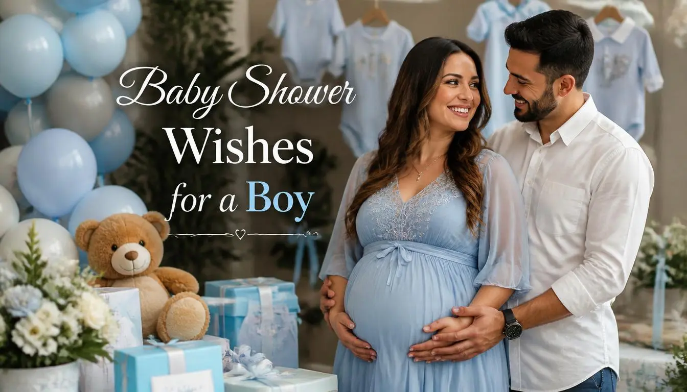 Baby Shower Wishes for a Boy
