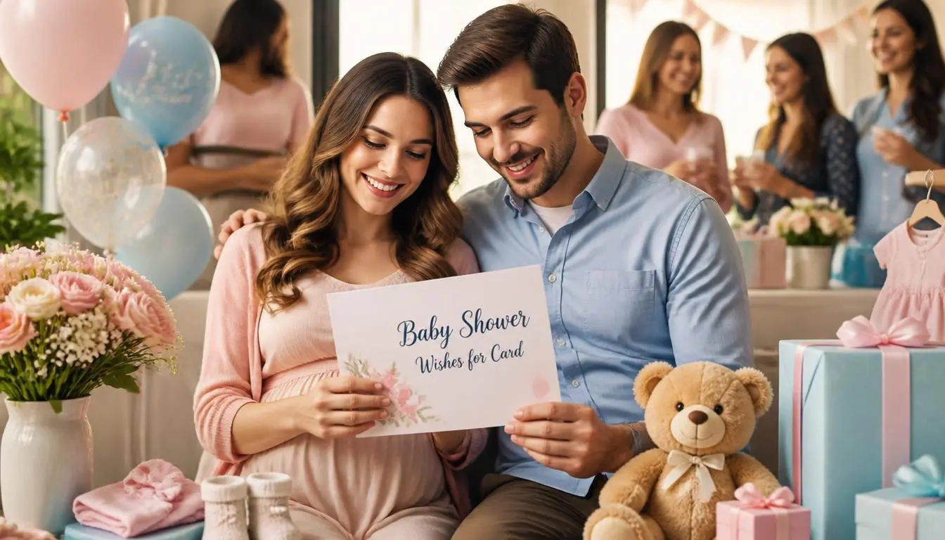 Baby Shower Wishes for Card