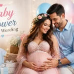 Baby Shower Wishes Wording