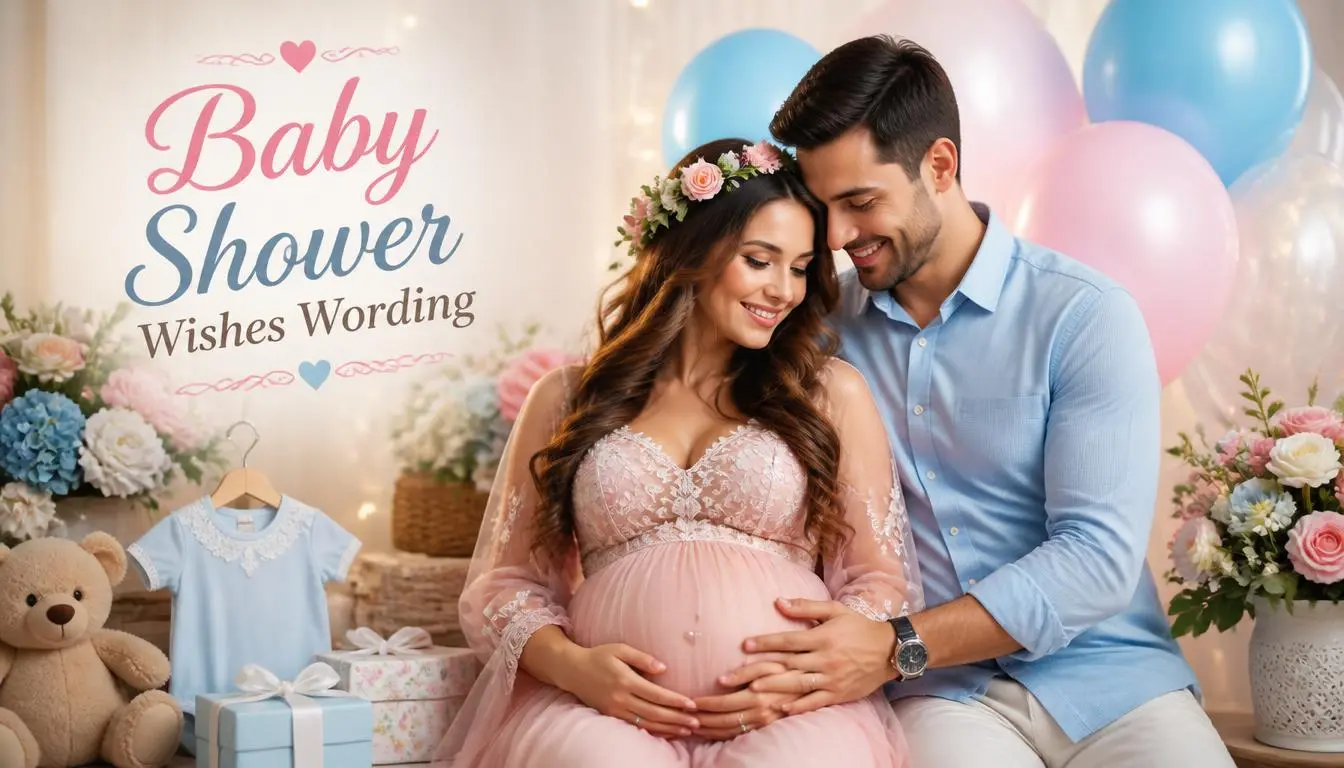 Baby Shower Wishes Wording