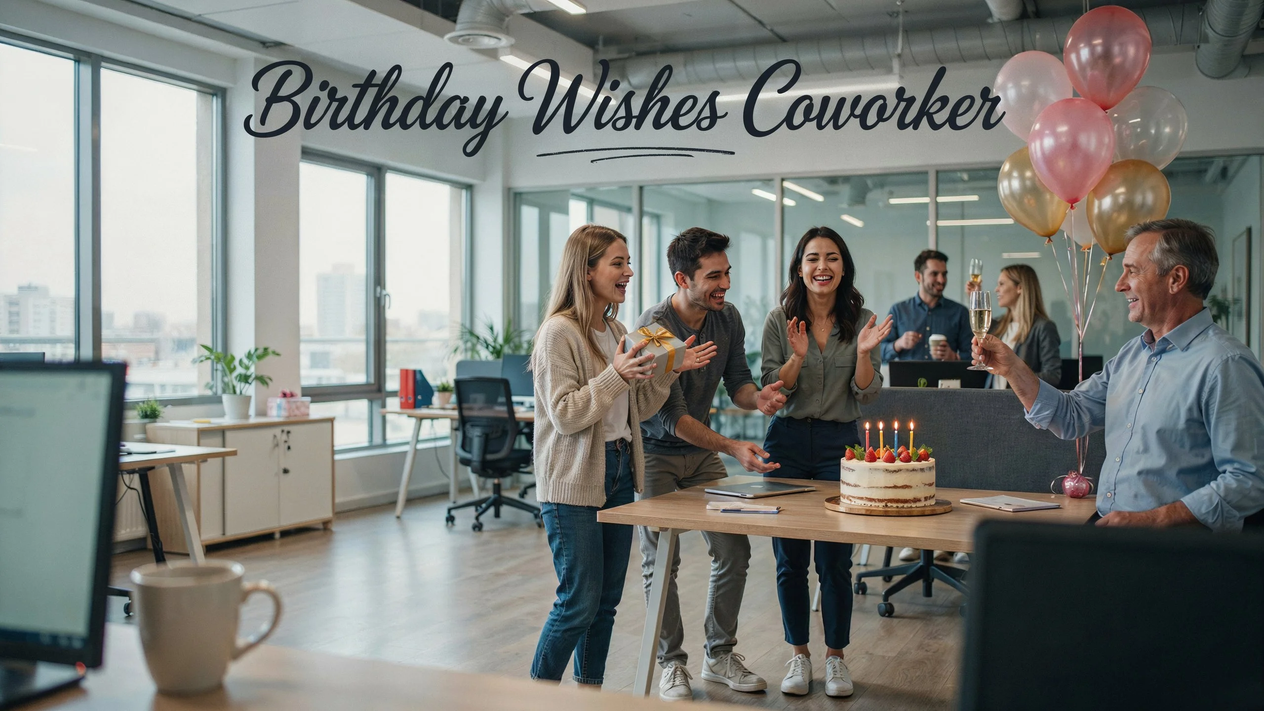 Birthday Wishes Coworker
