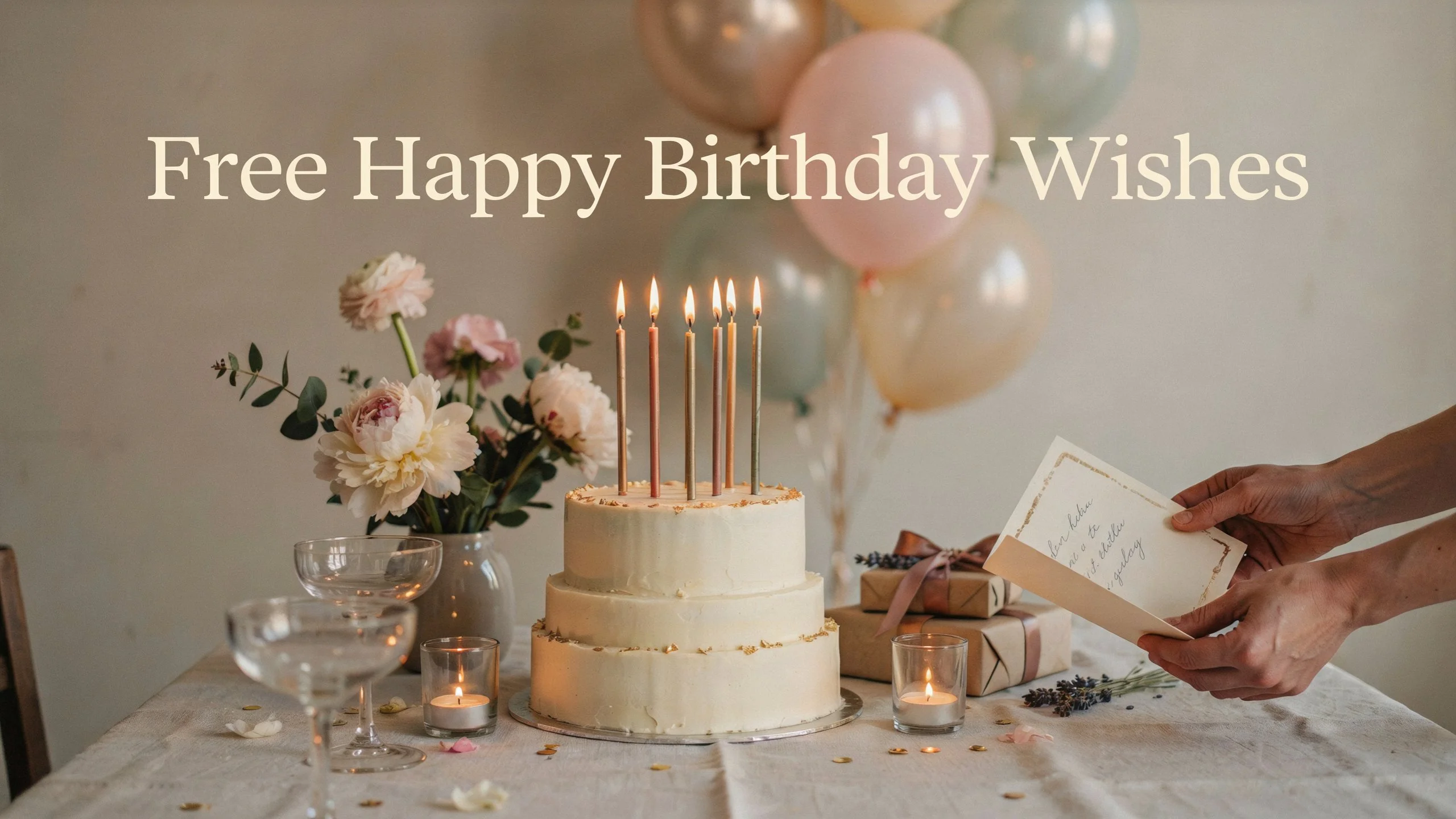 Free Happy Birthday Wishes